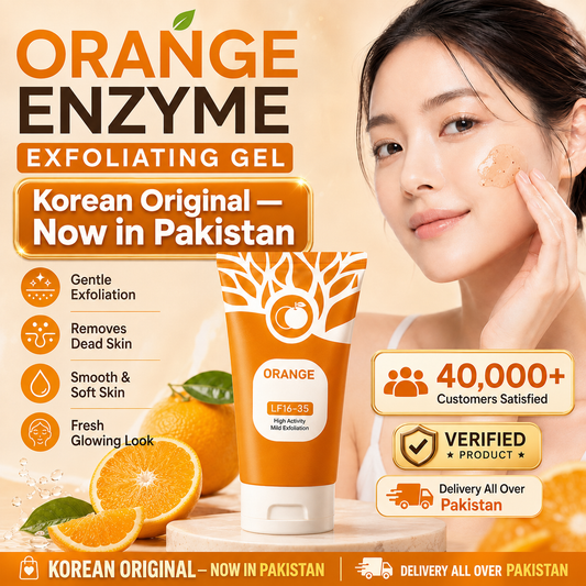 TWO Orange Enzyme Exfoliating Gel